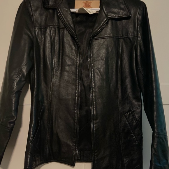 Ladies leather jacket size XS - Picture 1 of 3